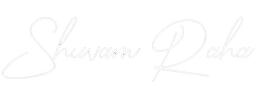 Shuvam Raha Signature Logo